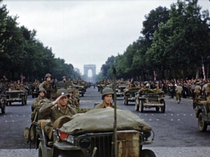 The liberation of Paris seen live in D-Day to Berlin
