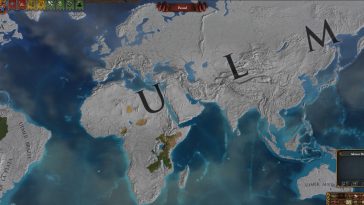 Map of the World Featuring SuperNation Ulm