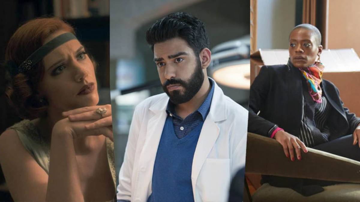 Catherine Parks, Rahul Kohli, and T'Nia Miller for the new season of Haunting 