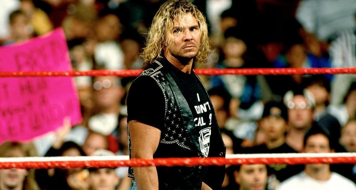 Brian Pillman standing mid ring taking in the crowd's reaction