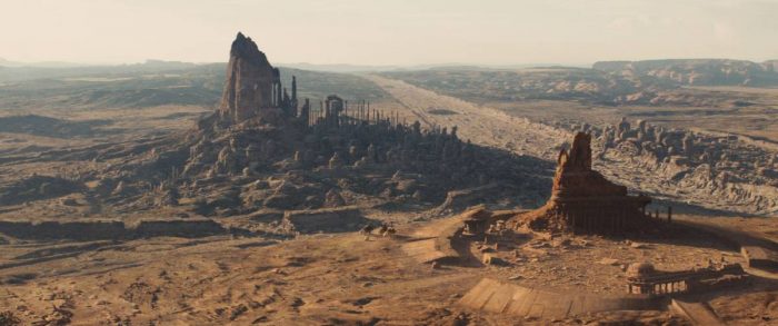 The filming locations of the Utah desert doubled as Mars in "John Carter"
