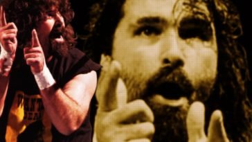 Mick Foley as his alter ego, Cactus Jack