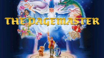 The Pagemaster title screen