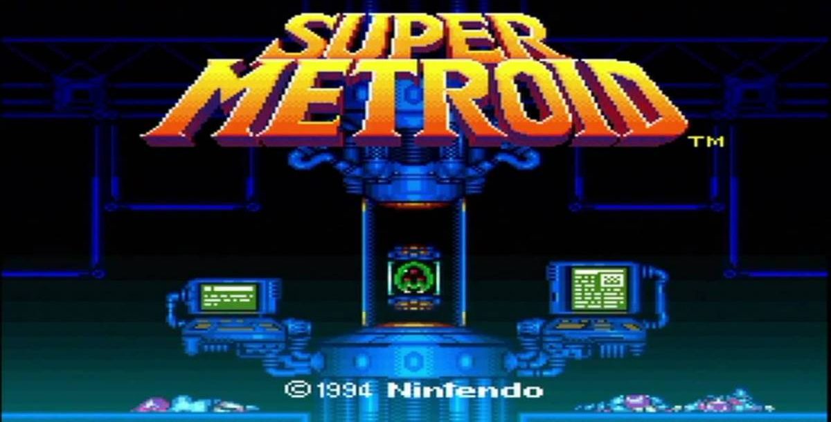 Super Metroid loading screen 1994