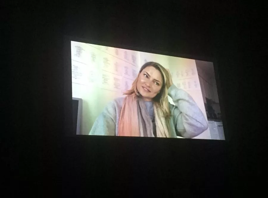 Madchen Amick in the Q and A