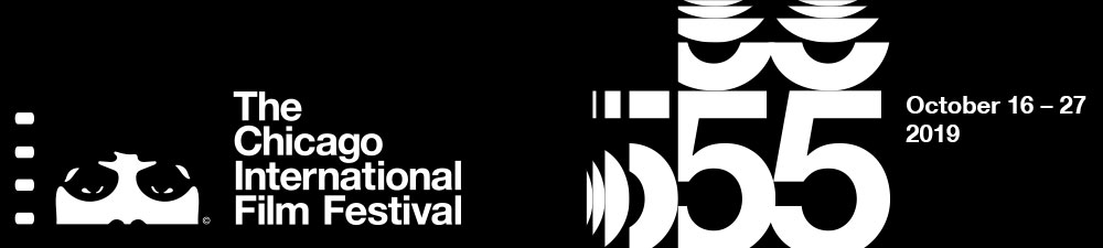 The official banner of the 55th Chicago International Film Festival