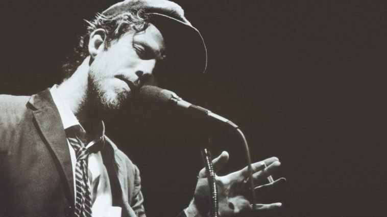 Tom Waits on stage
