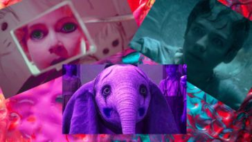 dumbo, big eyes and miss peregrine collage