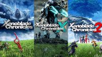 The Xenoblade Chronicles series cover art.