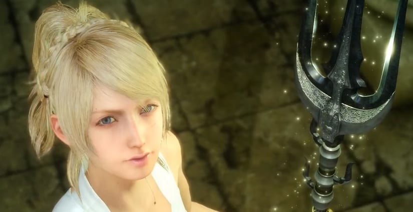 Luna, the beautiful blond character from Final Fantasy XV, voiced by Amy Shiels