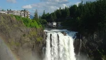 Snoqualmie Falls and the Salish Lodge