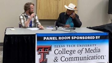 25YL Host and Actor Michael Horse at Lubbock-Con Panel