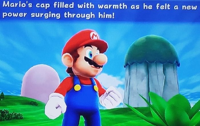 Mario has a Luma that lives inside his hat.