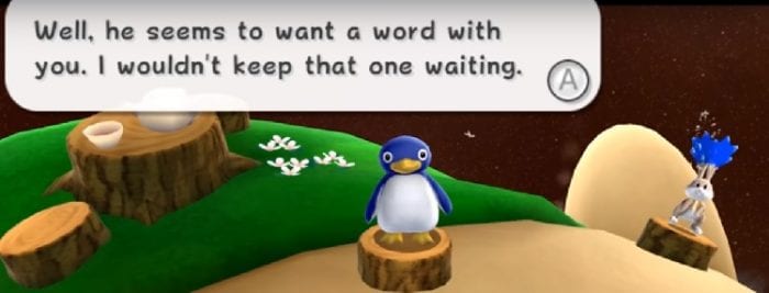 A blue penguin wants to have a word with you, and you shouldn't keep him waiting.