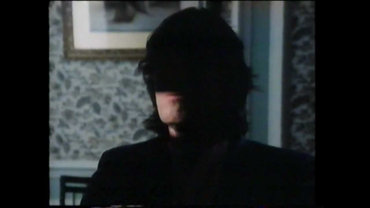 Roger Waters with his face half in shadow in the video for The Final Cut