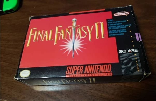 My copy of Final Fantasy II for the SNES