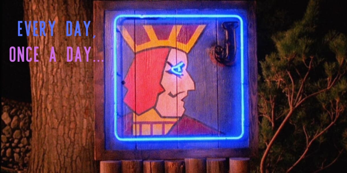 a neon sign for One Eyed Jacks