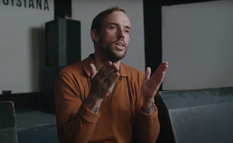 Joe Talbot of IDLES in dont go gentle documentary