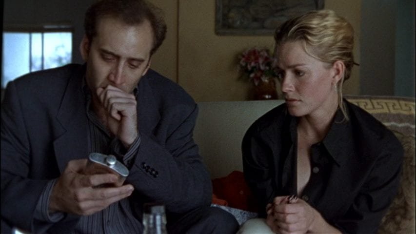 Sera gives Ben a gift of a flask