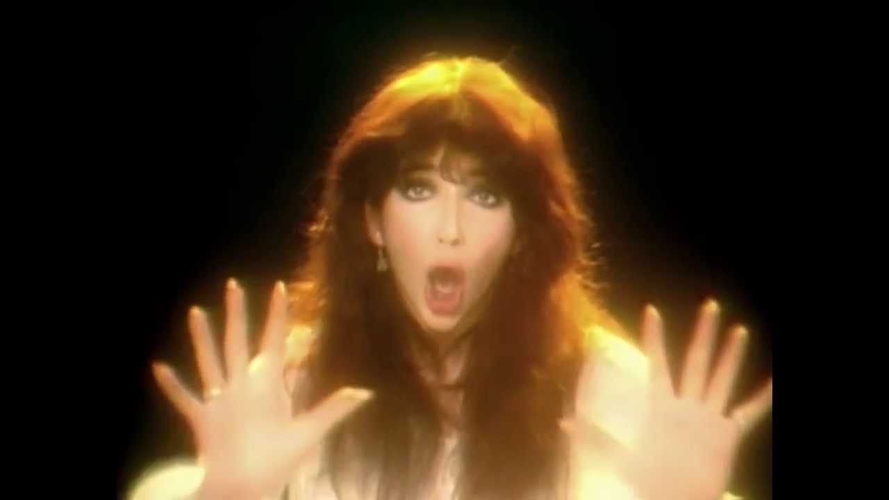 Kate Bush asks to be let in through Heathcliffe's window