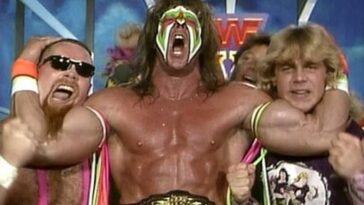 The Ultimate Warriors get pumped up at Survivor Series 1989