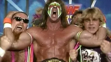 The Ultimate Warriors get pumped up at Survivor Series 1989