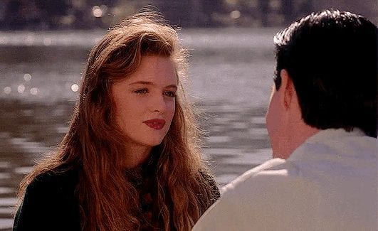 Annie Blackburn talks to Special Agent Dale Cooper in win Peaks Variations on Relations