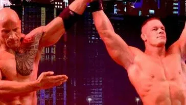 The Rock and John Cena