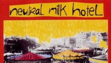 Neutral Milk Hotel: On Avery Island album cover, banner version- from Pitchfork