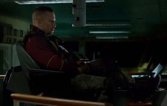 Batroc sits in a chair on the Lumarian Star
