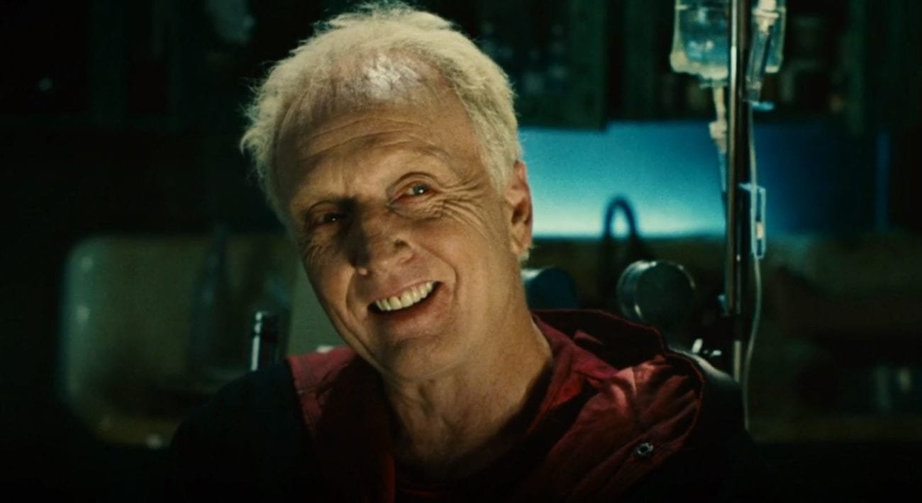 jigsaw chuckles maliciously as he describes his new game.