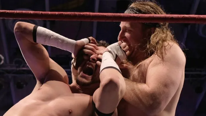 Jack Banning gets an 'eyeful' of Levi Shapiro