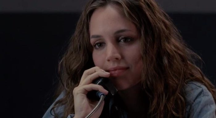 Faith on the phone in prison on Angel.