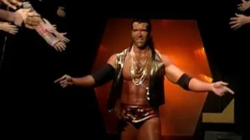Scott Hall enters an arena