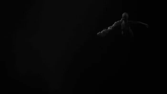 The Experiment in black hole, vomitting long stream of goo.