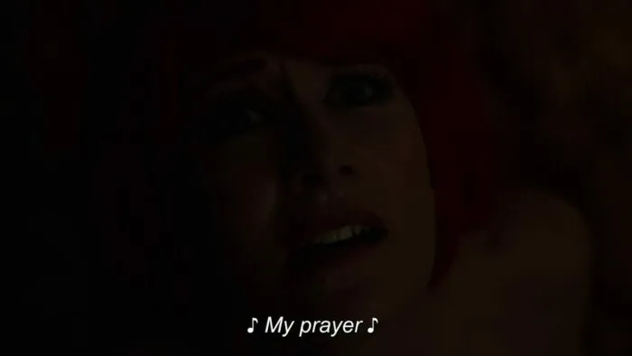 Diane looks heavenward while having sex with Cooper.