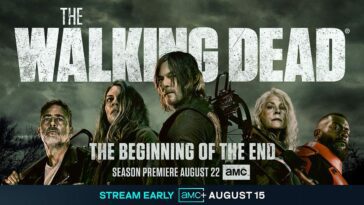 The Walking Dead final season poster