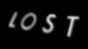 The title card from LOST