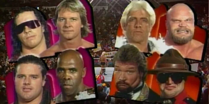 The Survivor Series match graphic.