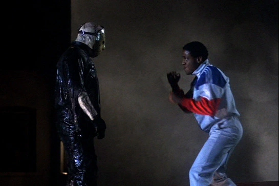 Jason and Julius square up in Friday the 13th Part 8