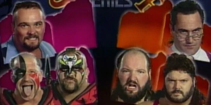 The match graphic, with Sid and Roberts notably absent.