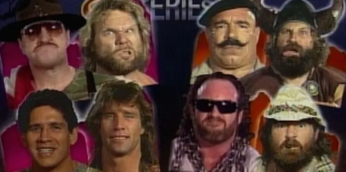 The Survivor Series match graphic.
