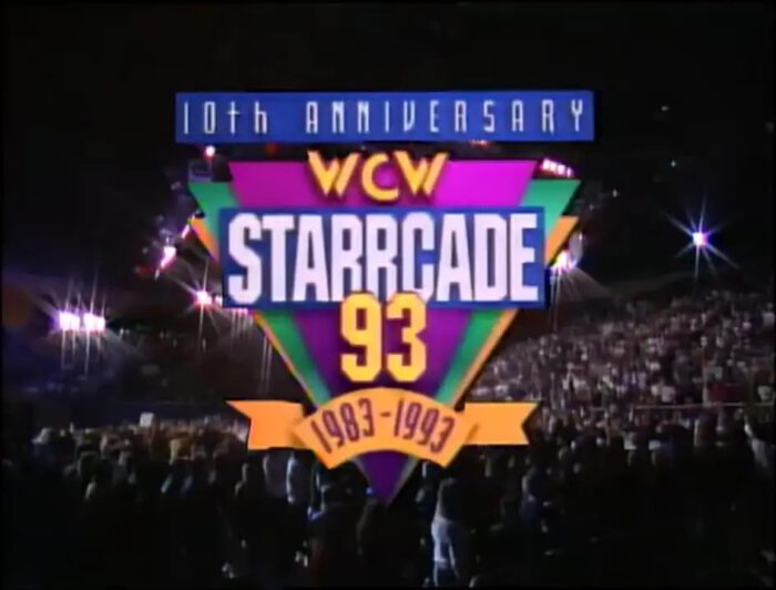 Starrcade 1993 logo live on broadcast