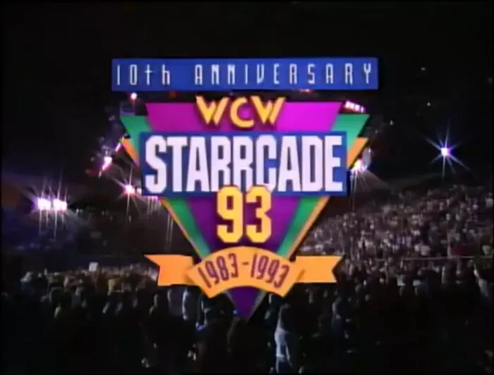 Starrcade 1993 logo live on broadcast