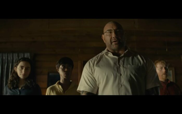 Dave Bautista as Leonard in Knock at the Cabin (2023)