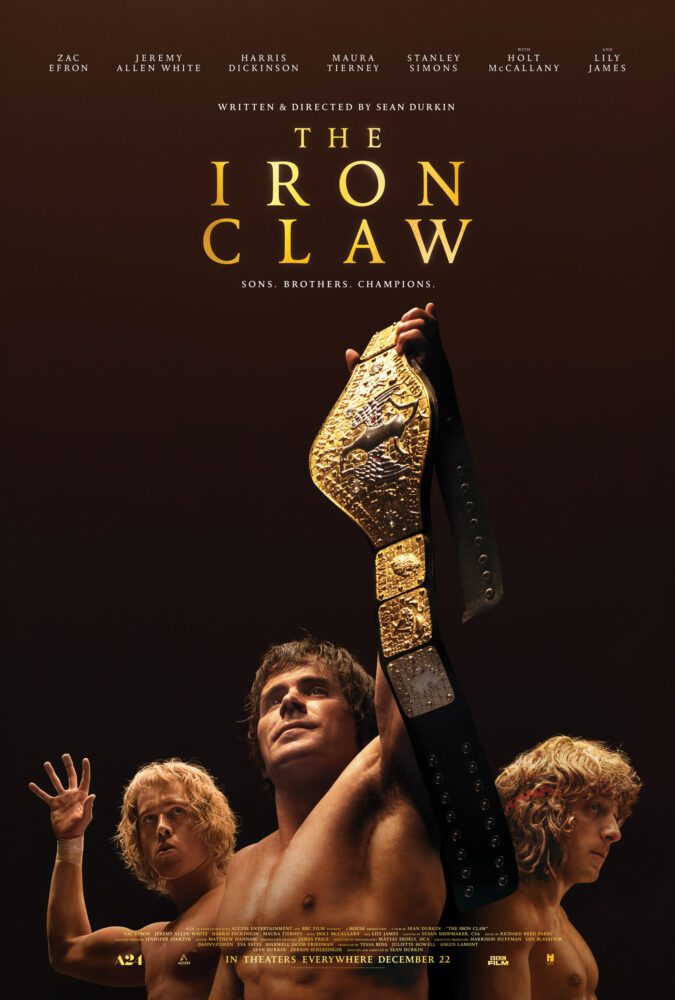 The Iron Claw promotional poster