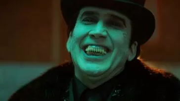 Dracula gives a toothy grin