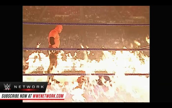 Kane in a WWE Inferno Match