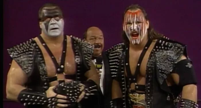 Ax and Smash of Demolition tell Mean Gene why they should be in the WWE Hall of Fame
