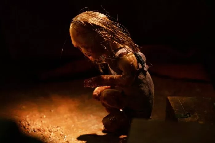 A stop-motion doll